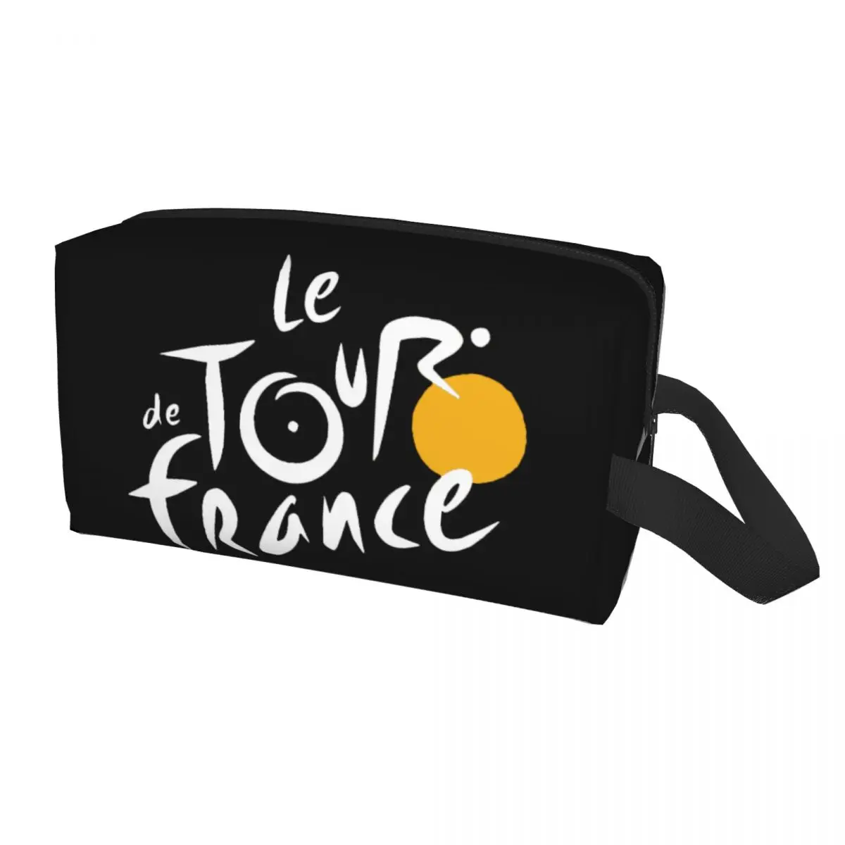 Custom Fashion Le Tour The France Travel Toiletry Bag donna French Bicycle Makeup Cosmetic Organizer Beauty Storage Dopp Kit