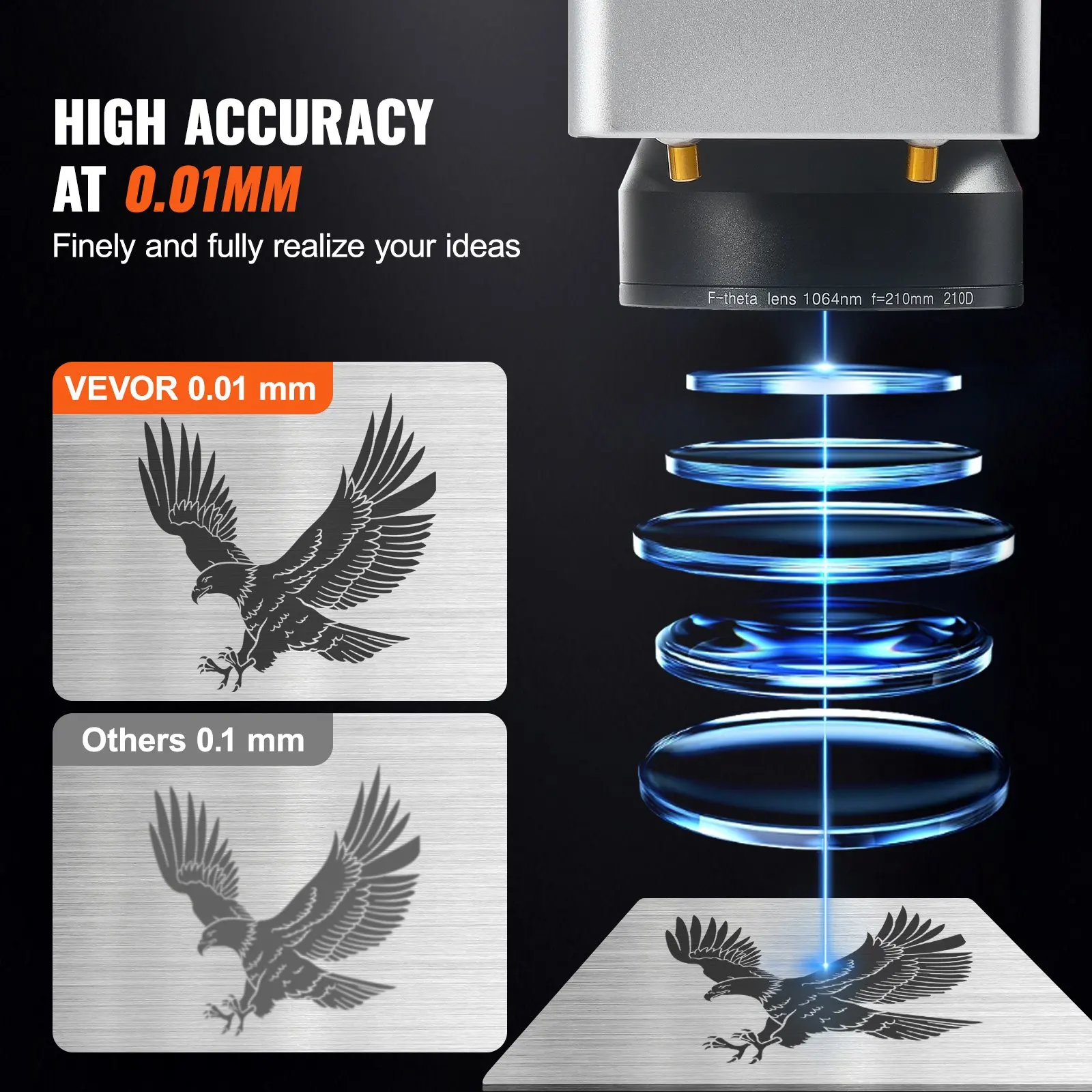 SIHAO Lasergraveerder Fiber 20W 30W 50W Laser Making Machine Metaal Goud Zilver Sieraden Ring Optische graveren Snijmachine