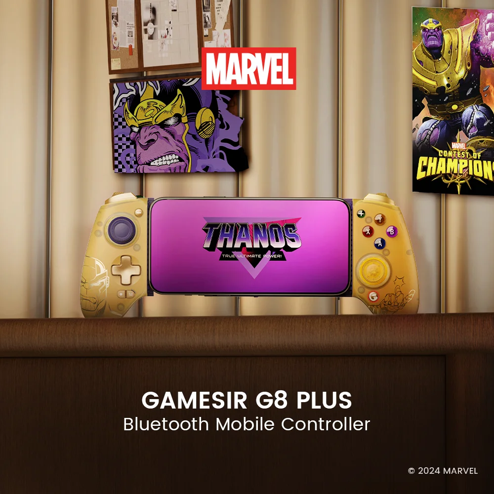 Gamesir G8 Plus G8+ Mobile Gaming Controllers Bluetooth Gamepad For NS Limited Edition Marvel Thanos Hall Effect Joystick Custom