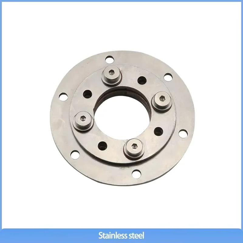 

Adjustable Damping Rotating Bearing With 360 Degree Stop And Oversized Hole Hinge 304 Stainless Steel Circular Flange