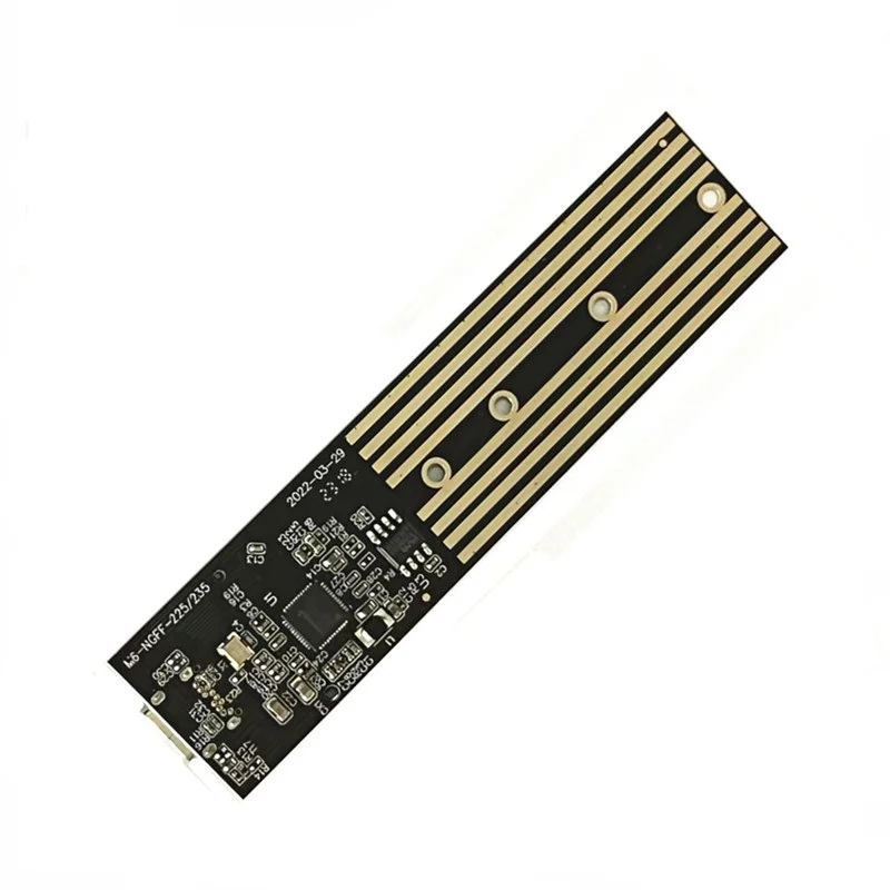 M.2 Ngff USB3.0 Type-C Conversion Card Sata Solid-State Disk to Serial Port Mobile Storage Conversion