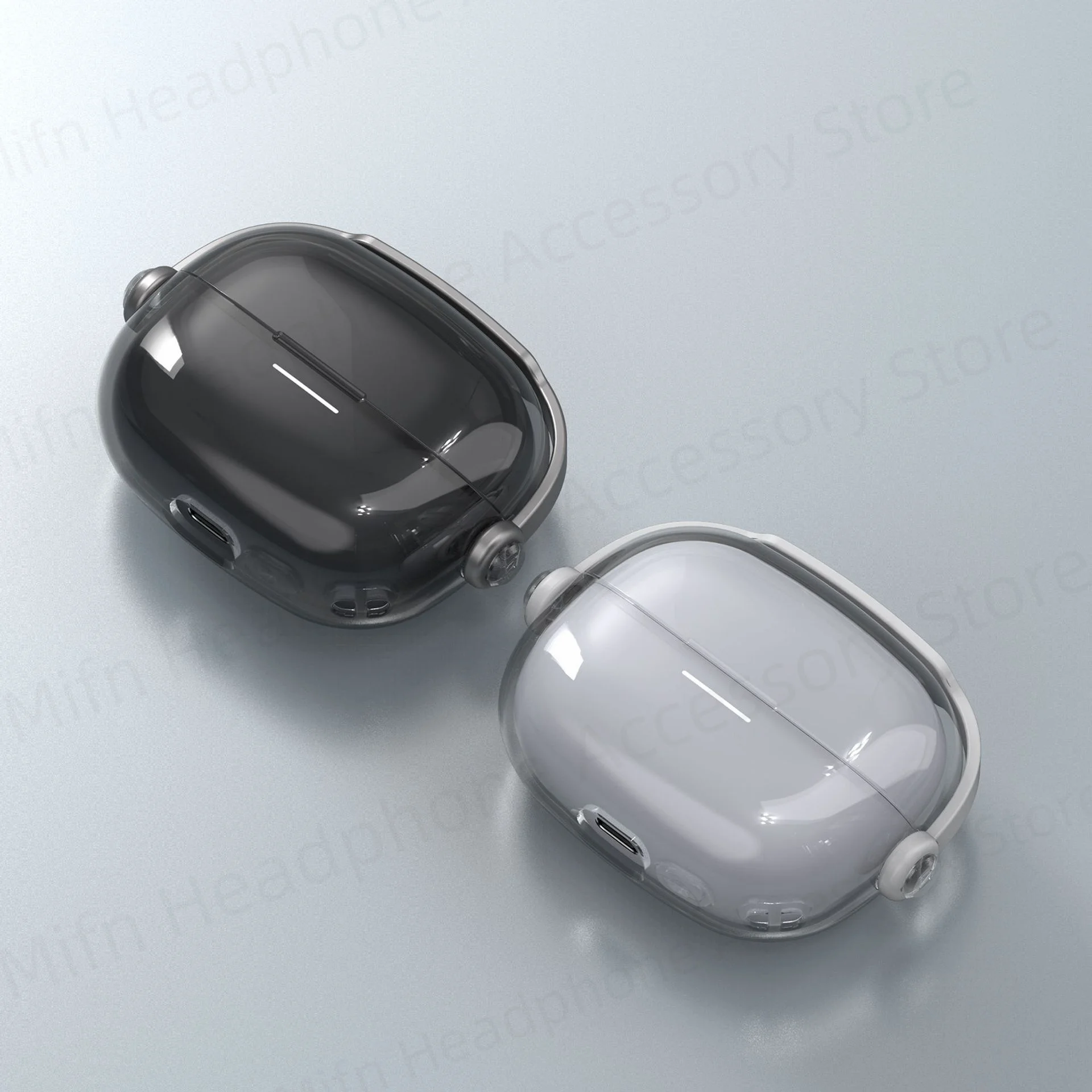 غطاء جديد لهاتف Redmi Buds 6/Buds 5/Buds 4 Pro مع حامل هاتف حافظة حماية مقاومة للسقوط سماعة رأس لاسلكية لـ Redmi Buds 6 Pro