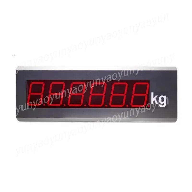 Large Screen Weight Display Indicator for Truck Scale Industrial Bright LED Waterproof Compatible