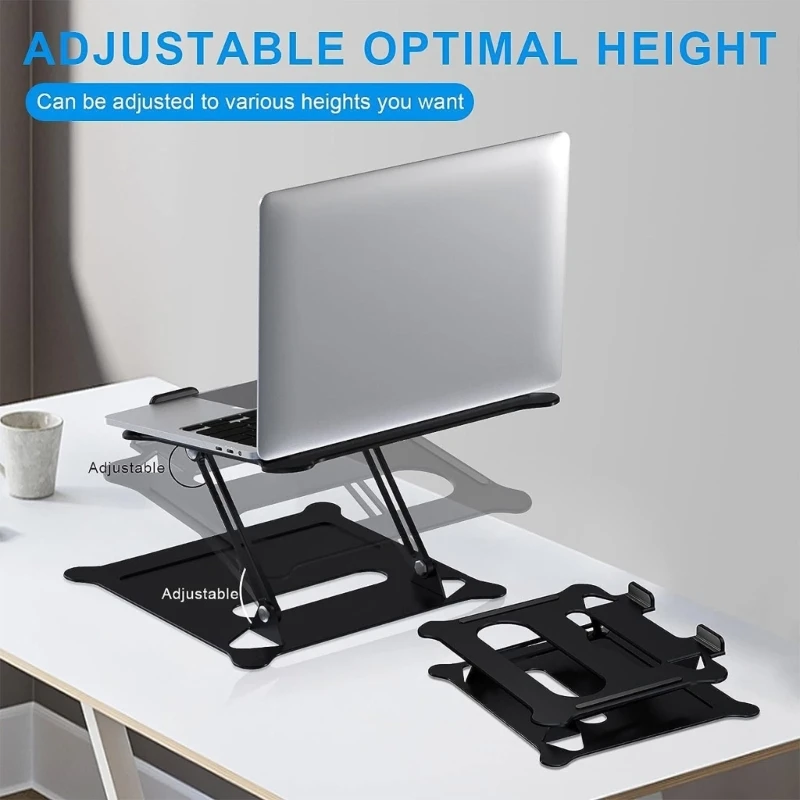 

Phone Tablet Stand Adjustable Aluminum Alloy laptop Tablet up to 17 "Laptop Portable Folding stand Cooling stand support