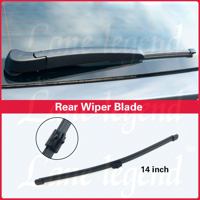 14" Rear Windshield Wiper Blade For BMW X1 F48 2015 - 2022 Windscreen Clean Tailgate Window Brush Car Accessories High Quality