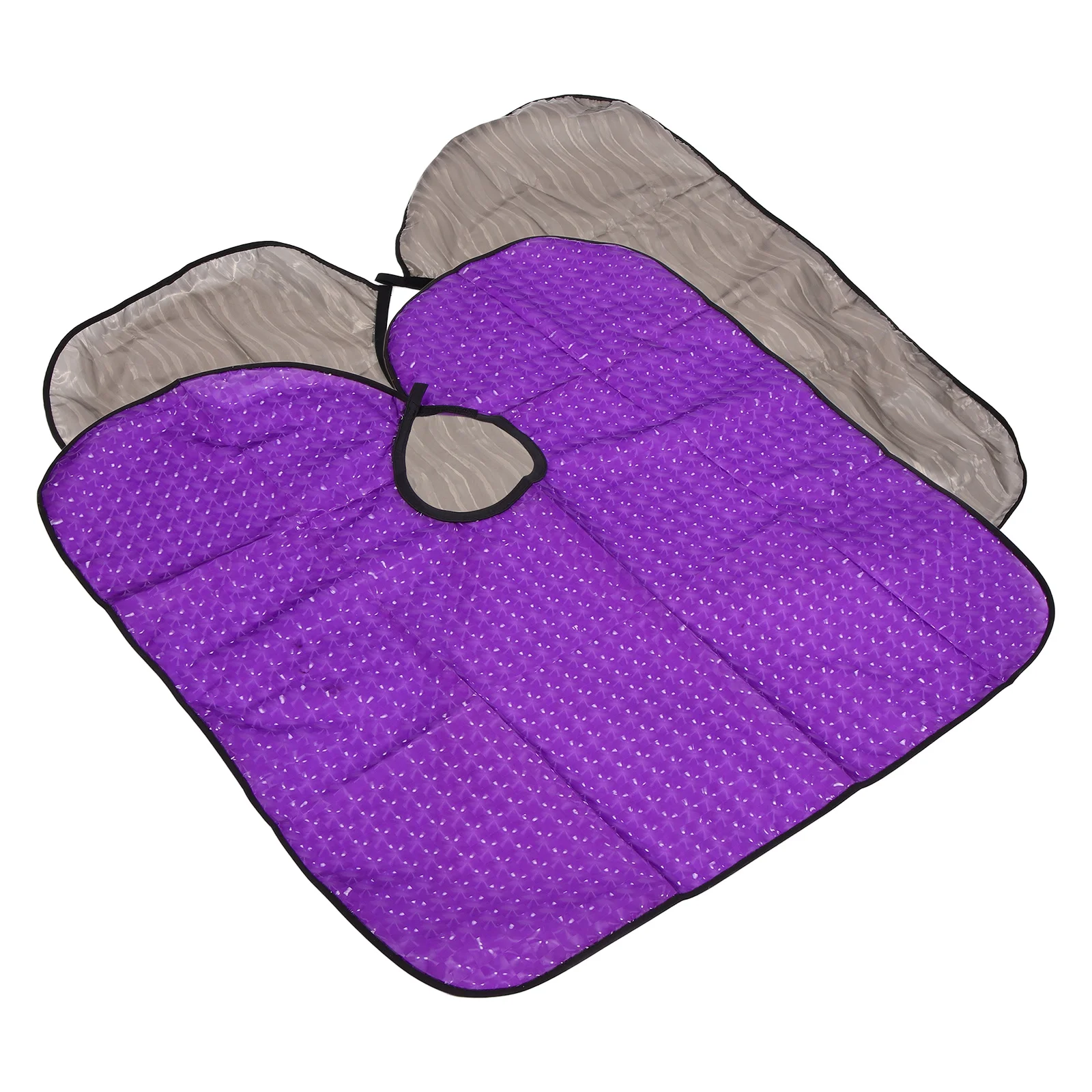 قطعتان من مريلة مصفف الشعر البلاستيكية المقاومة للماء لصالونات الحلاقة للرجال والنساء خفيفة الوزن ومتينة ملابس حماية للخبز