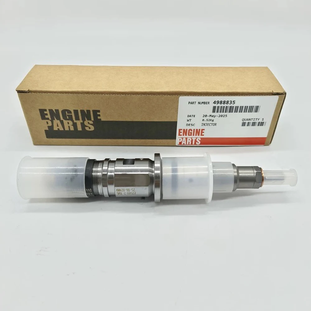 Factory !!!  CUMMINS DCEC ISDE Fuel Injectors 0445120161 4988835