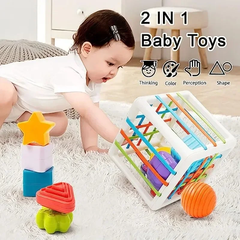 

Игрушки Монтессори, сортировщик форм, детские игрушки, подарок на день рождения, игрушка для малышей, сенсорные блоки, развивающее обучение, мелкая моторика