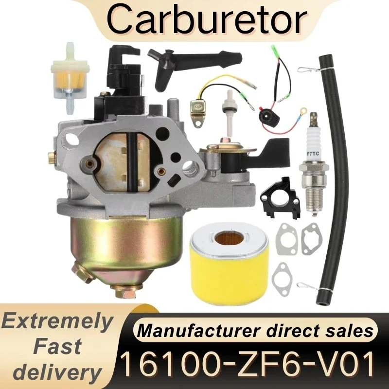 

Carburetor for Honda GX340 GX390 GX420 188F 190F 11HP 13HP Lawn Mower Water Pump Engine 16100-ZF6-V01 Carb