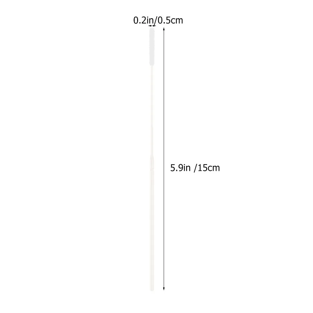 Tamponi nasali floccati monouso da 50 pezzi Tamponi di raccolta per campionamento di faringe nasofaringo Tampone nasale da laboratorio medico