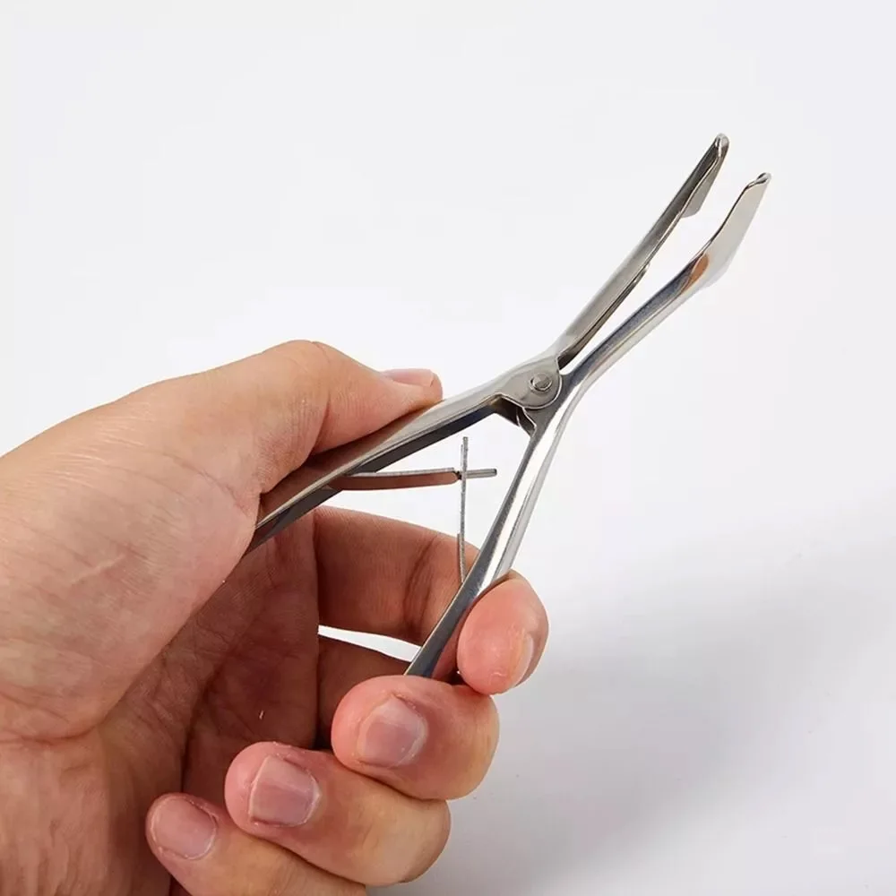 Adult/kids Two Styles Nose Mirror Ear Canal Dilator Stainless Steel Speculum Nostril Nose Pliers Nasal Dilator