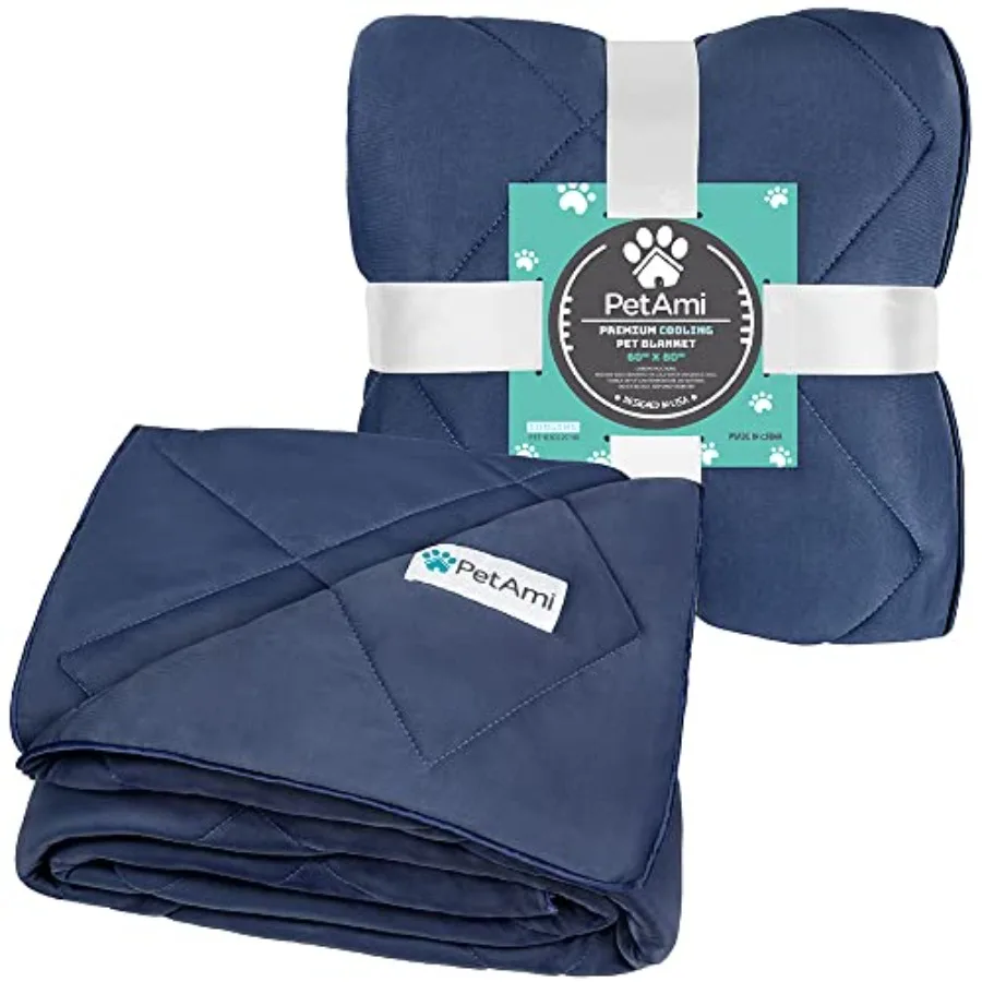 Premium Cooling Dog Blanket Lightweight Fluffy Pet Throw Blanket Bed Cover for Dogs, Cat, Puppies Pet Blanket Furniture Protect - view 6
