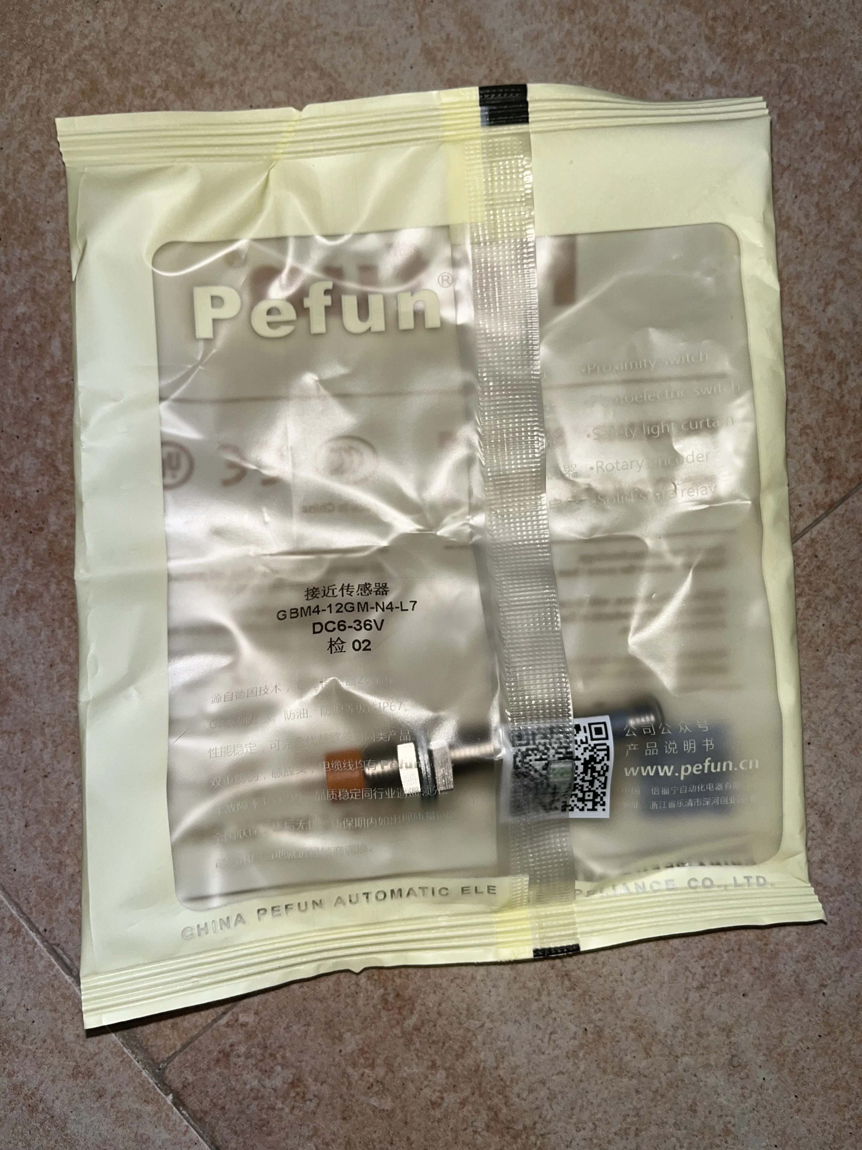 

Оригинальный сенсорный переключатель, бесконтактный разъем GBM4-12GM-N4-L7 pefun