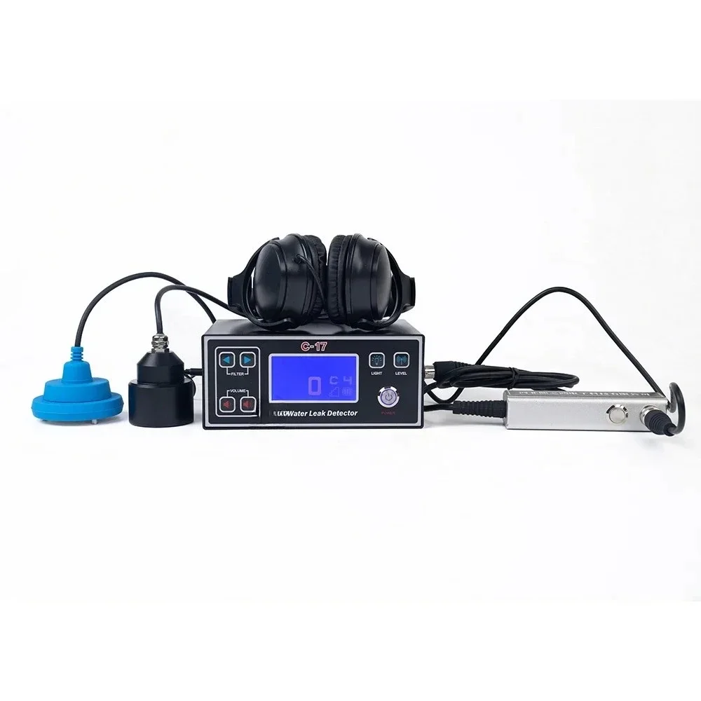 C-17 Premium Indoor and Outdoor Pipeline Leak Detector Advanced Testing Equipment