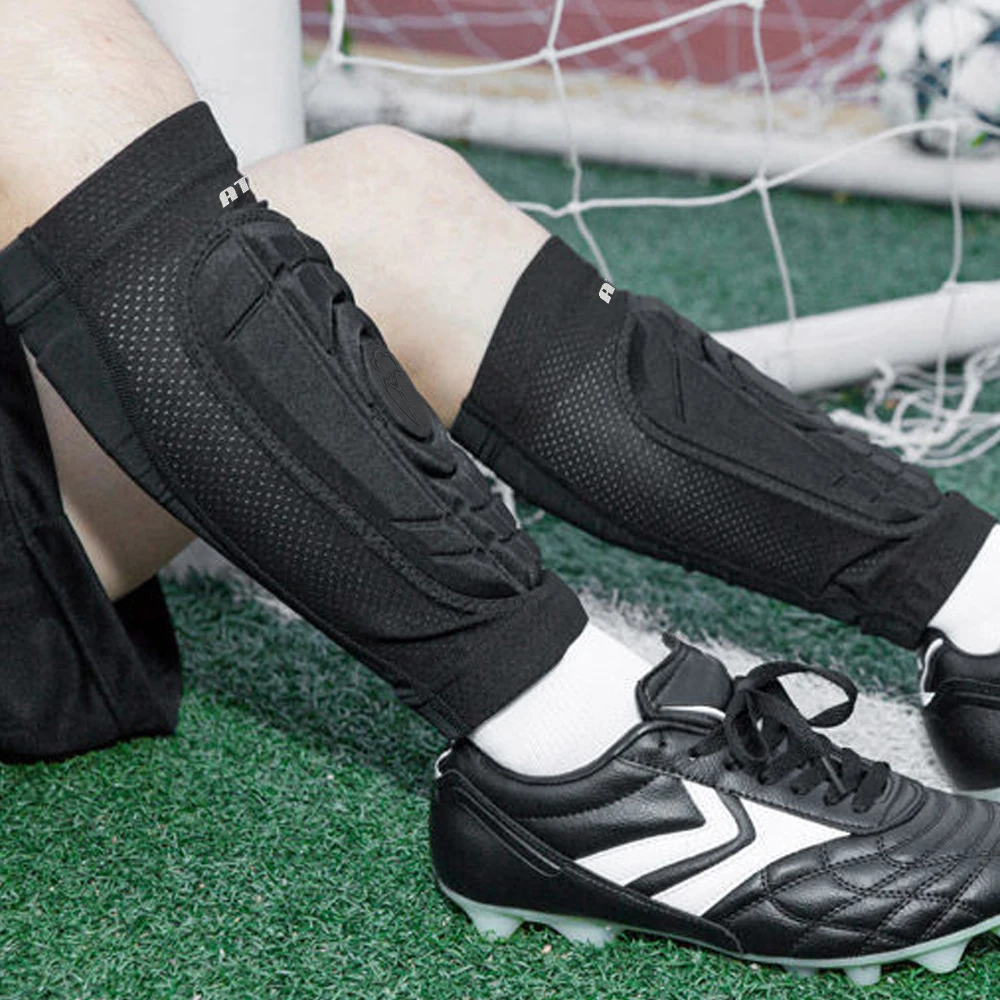 Anti-kollision Fußball Fußball Schienbeinschutz Kinder Erwachsene Basketball Waden Unterstützung Kompression Muskel Socken Laufen Bein Hülse Wärmer – Detail 5