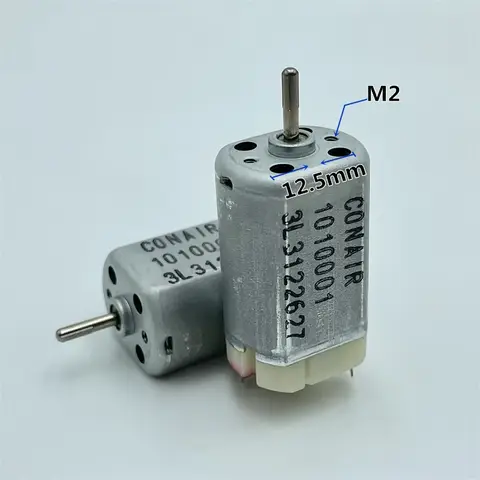 JOHNSON Mini moteur 180 cc haute vitesse 20mm * 15mm * 32mm avec brosse en carbone pour bricolage jouet de loisir chat bateau 3V-12V 13600 tr/min fort magnétique