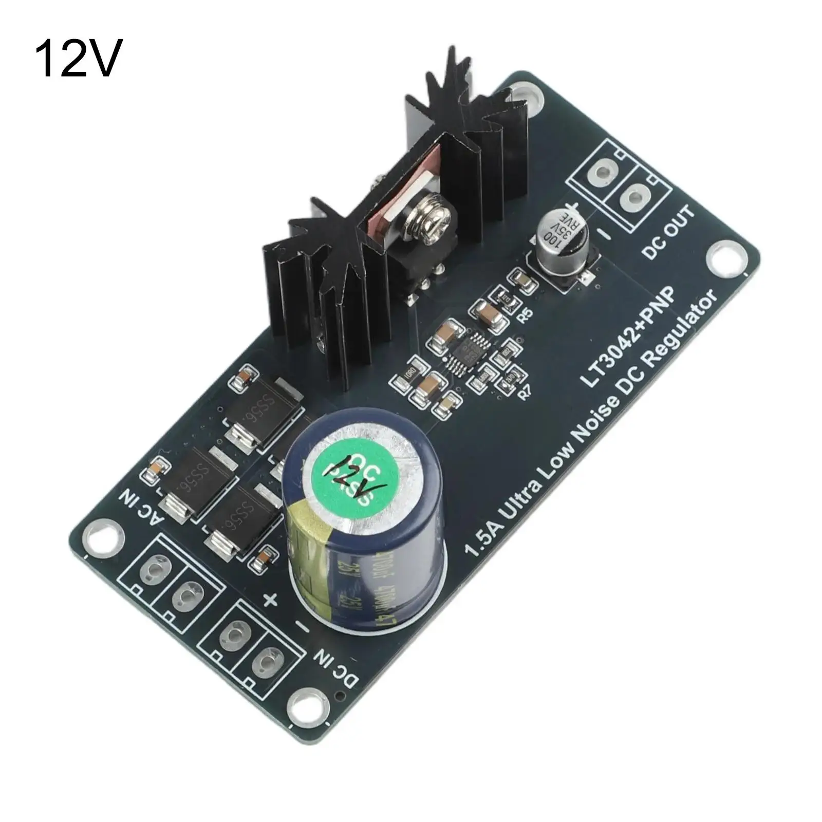 LT3042 Linear Voltage Regulator 1.5A Featuring PNP and Ultra Low Noise for Reliable DC Power Supply 5V 12V 15V Output