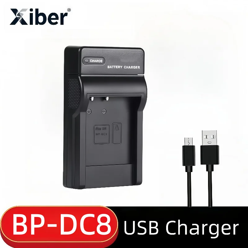 

Xiber BP-DC8 BPDC8 BP DC8 BP-DC8E DC8E BP-DC8-E Battery USB Charger For LEICA X1 X2 X-1 X-2 MINI-M X-VARIO MINIM XVARIO X VARIO