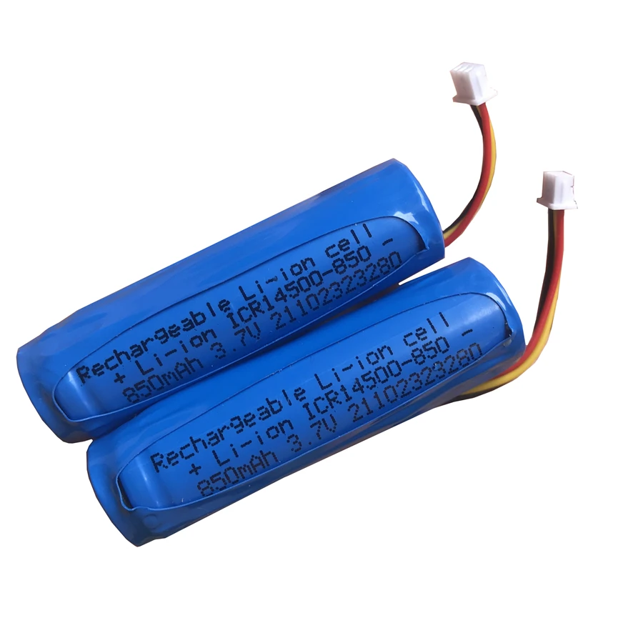 2PCS 3.7V 850mAh Li-ion HMC1450 Battery For 70mai Mini Dash Cam,T01 Tire Pressure Monito , 70mai Dash Cam A800 A800S Accumulator