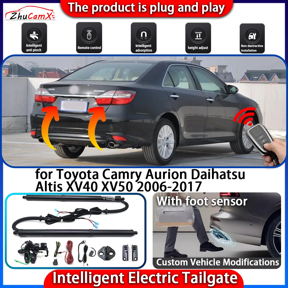 

Smart Powered Tailgate System for Toyota Camry Aurion Daihatsu Altis XV40 XV50 2006-2017 Automatic Intelligent Trunk Lift Kit