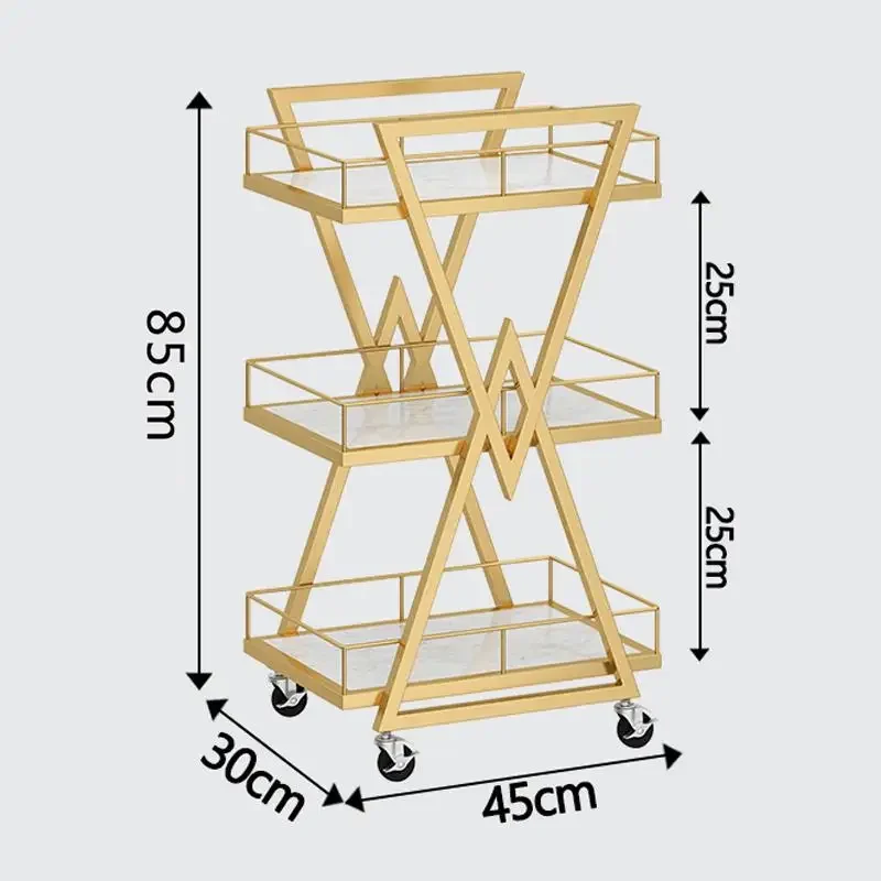 Manicure Auxiliary Cart Organizer Aesthetic Living Room Furniture Hairdresser Trolley Eyelash Extensions Barberia Station Wozek