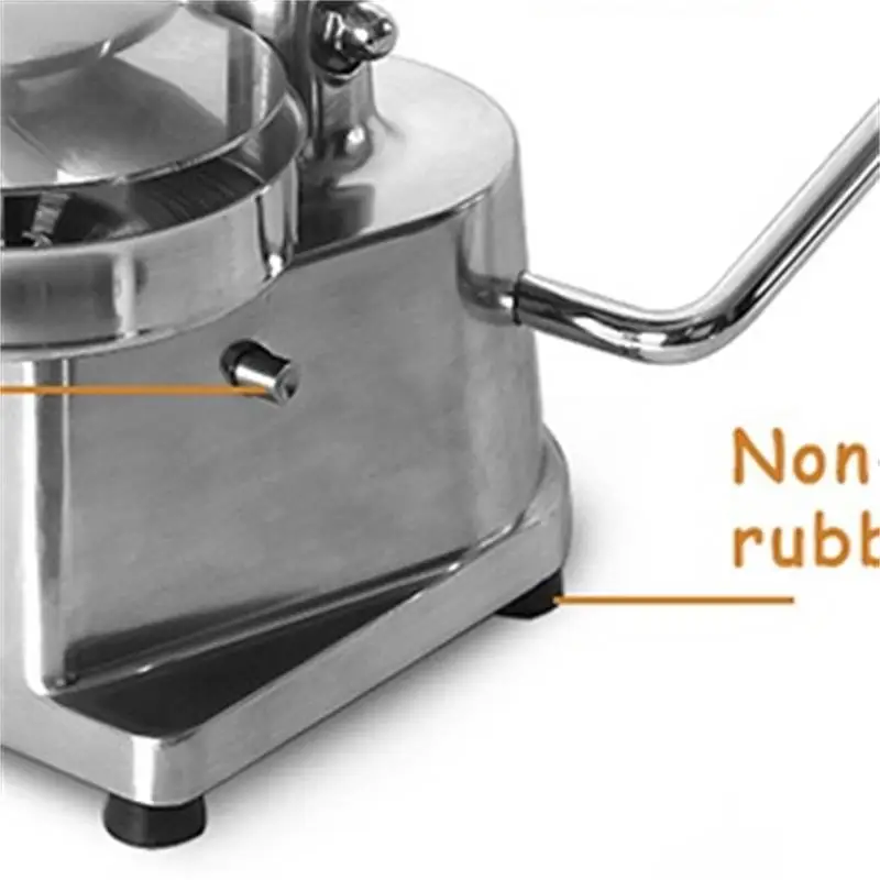 130mm Commercial Meat Forming Processor Stainless Steel Bowl Burger Patty Maker for Beef Sausage for Sausage