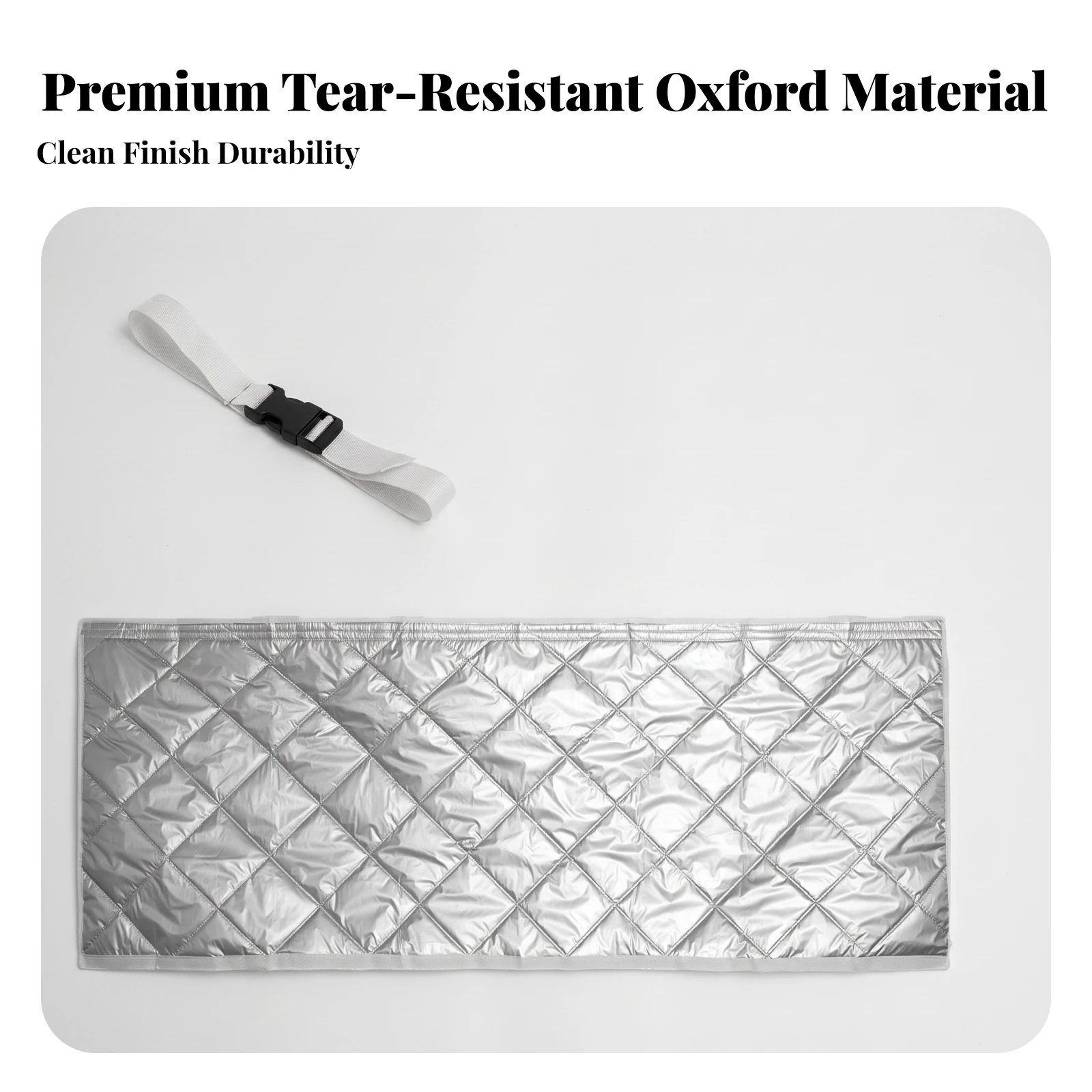Portable Cooling Unit Hose Cover with Hook-and-Loop Strap Quilted Portable Cooling Unit Insulation Sleeve Air Conditioner Hose