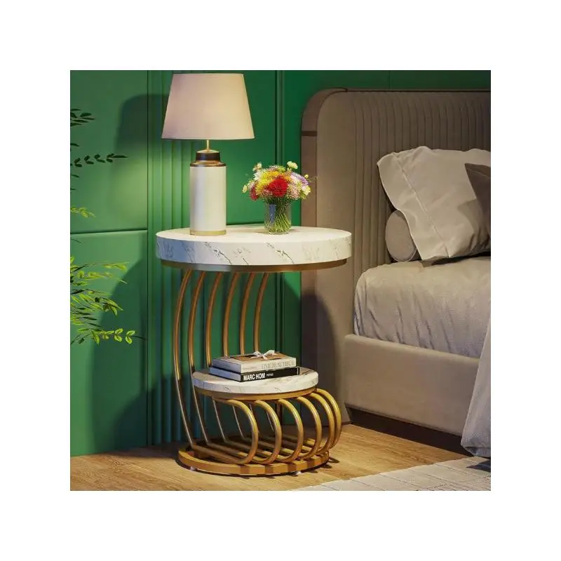 Wooden Side Table - Modern Minimalist Accent Table for Living Room or Bedroom, Stylish & Functional Furniture Piece