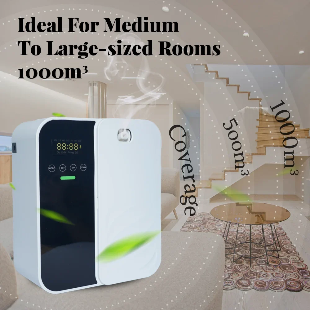 

Essential Oil Aroma Diffuser Smell Distributor Home Air freshener Hotel Office 2024 More Fragrance diffuser Bluetooth Control