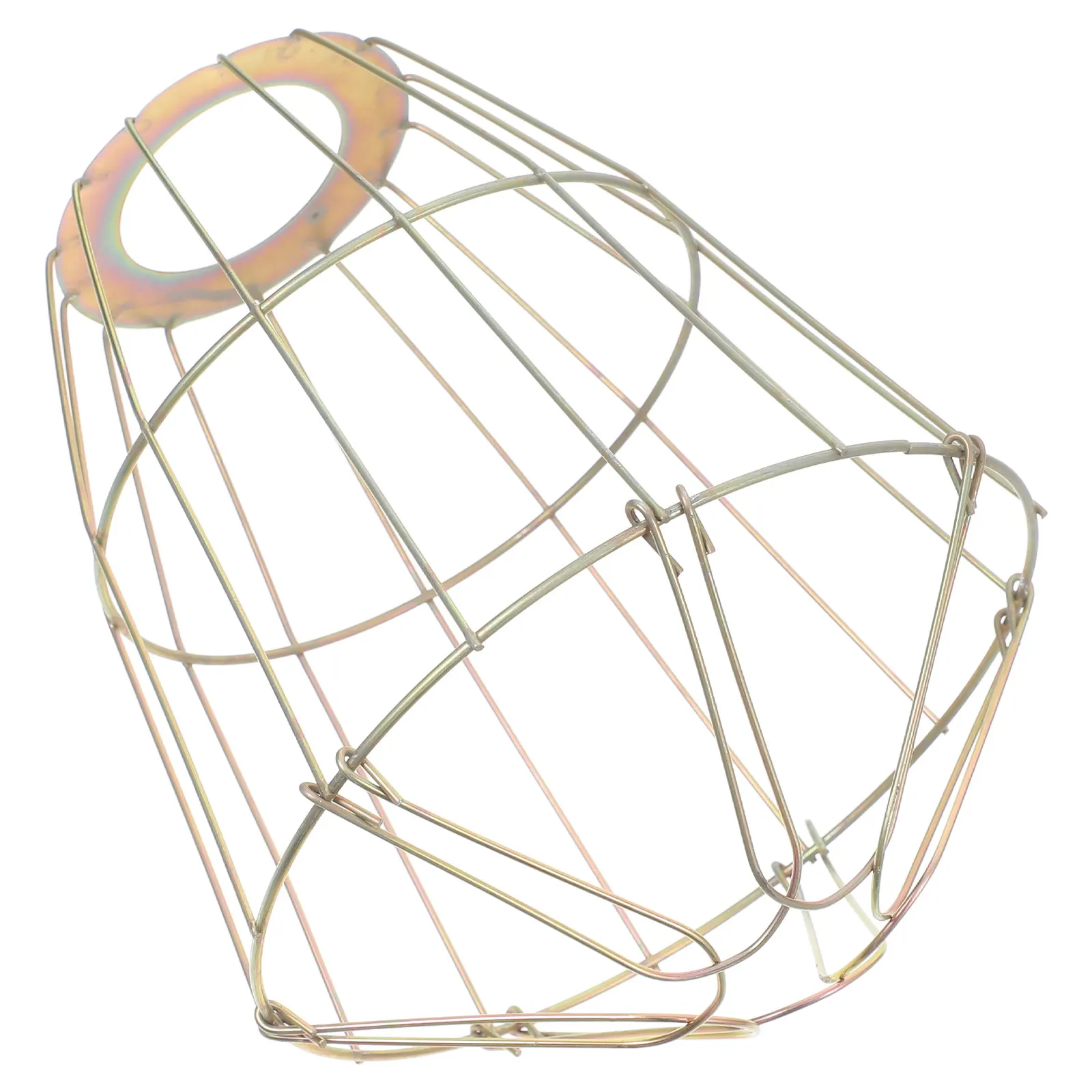 

Защитная проволочная сетка-клетка E27 для лампы, железный плафон для винтажных промышленных подвесных светильников, потолочных вентиляторов, держателей лампочек