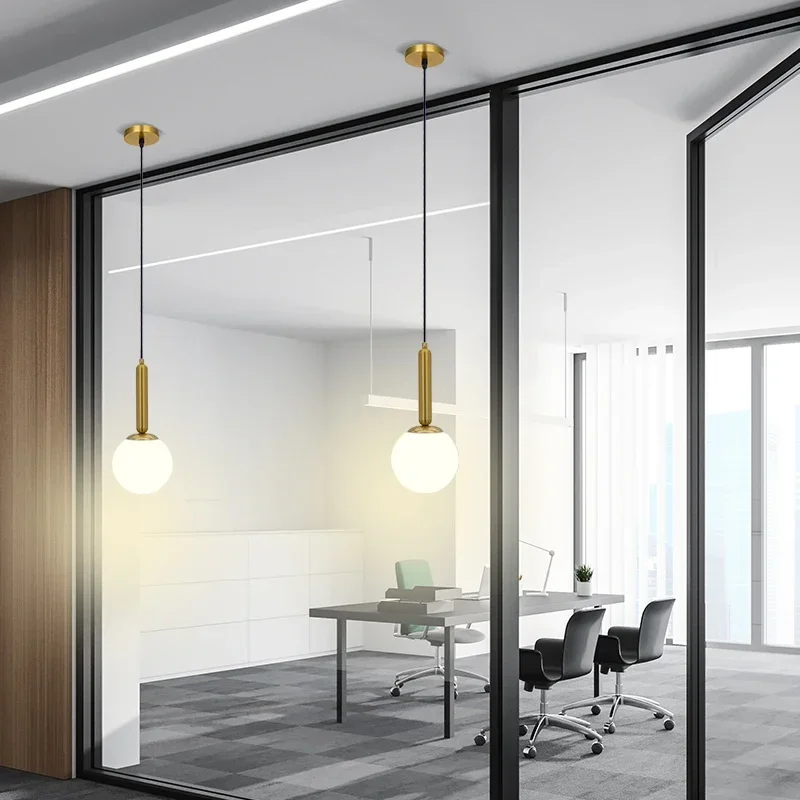 Hochwertige PVC-Kugel-Pendelleuchte für Wohn-, Ess- und Schlafzimmer - Stilvolles Ringdesign