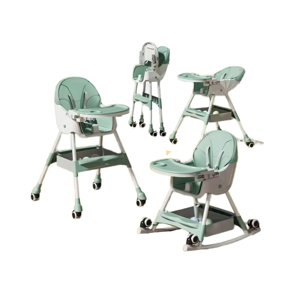foldable-semi-reclining-baby-high-chair-children's-dining-table-and-chair-toddler-baby-rocking-chair-factory
