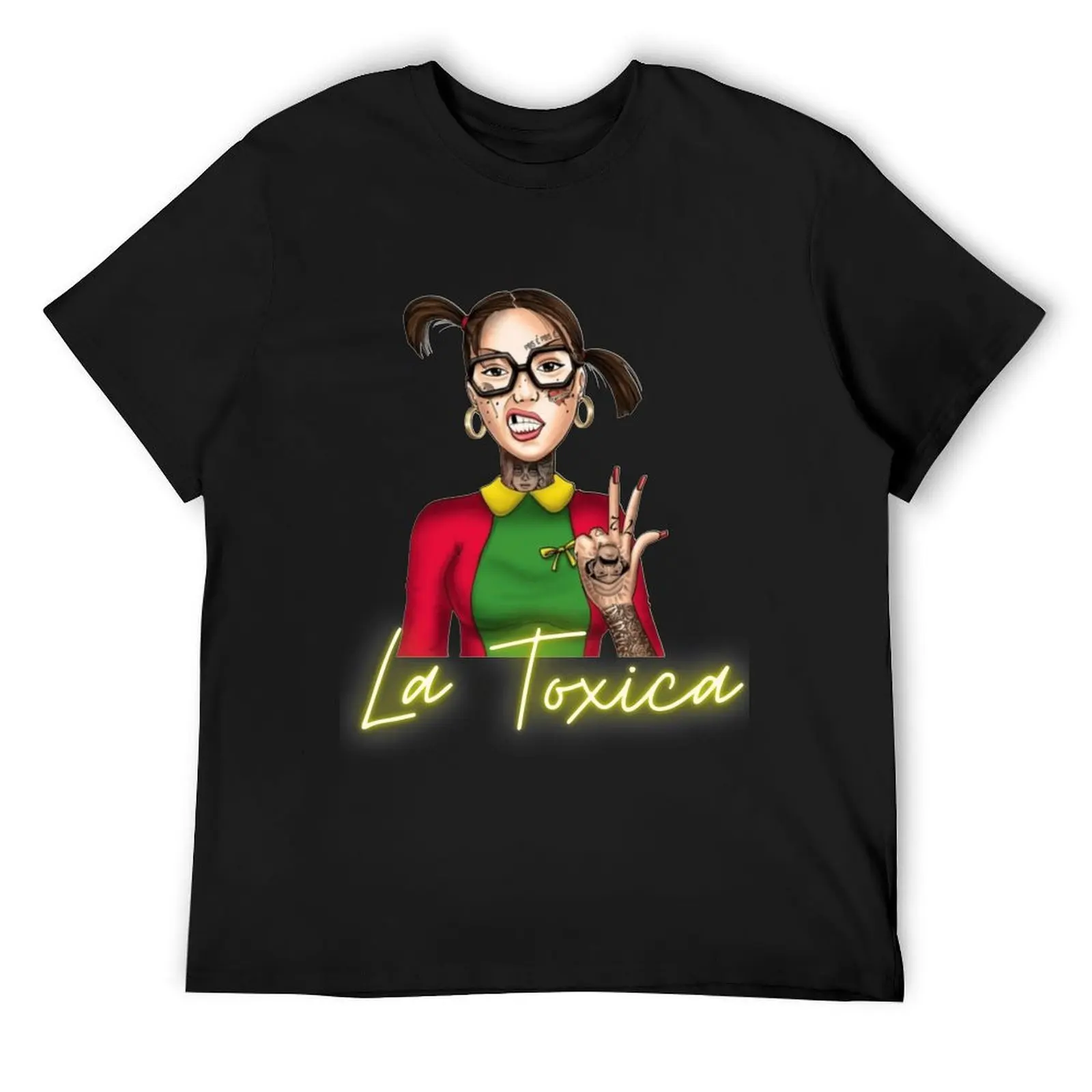 

La Toxica T-Shirt graphic shirts kawaii clothes T-shirts man men clothing