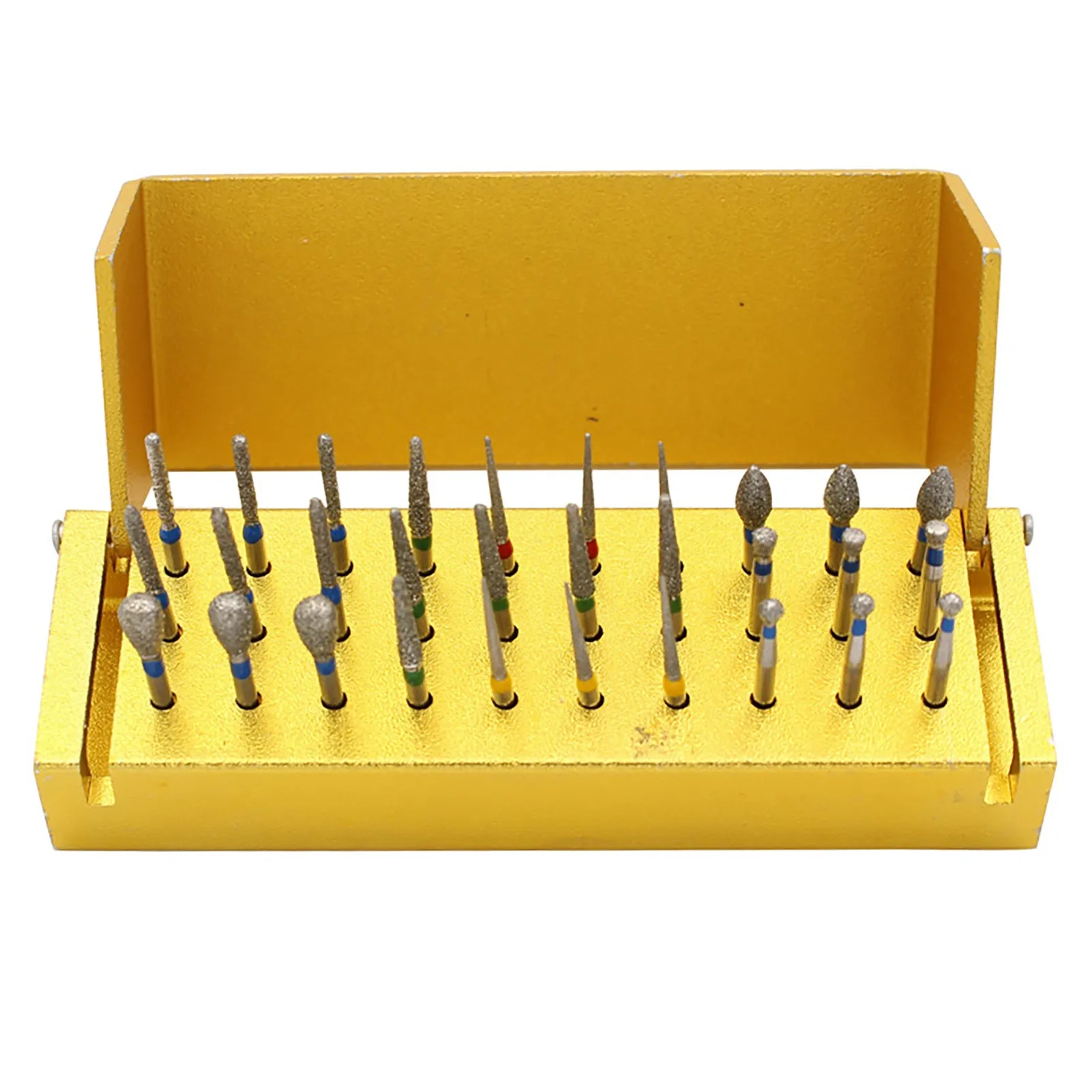 

30pcs Dental Polishing Bur Drill High Speed Emery Dental Burs Drill Kit for Grinding