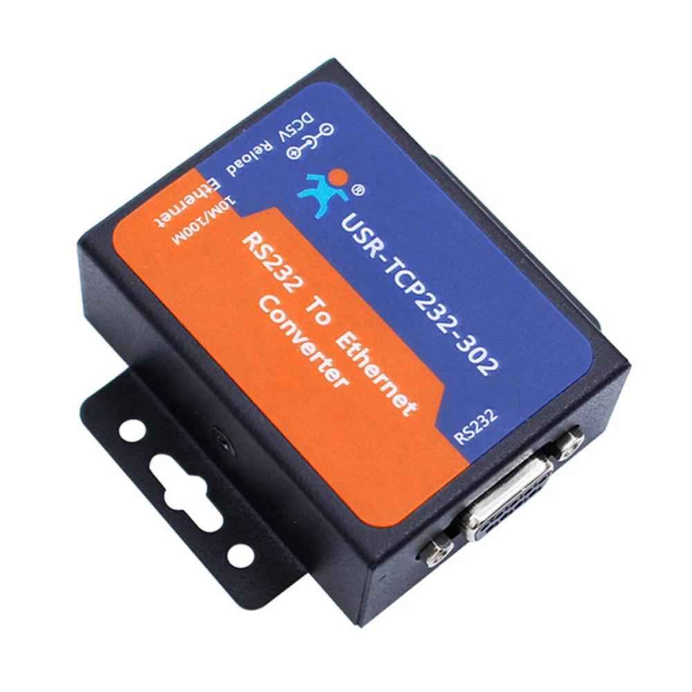 Módulo Servidor Ethernet USR USR-TCP232-302 RS232 para Ethernet Módulo Servidor IP TCP Conversor Ethernet Suporte DHCP/DNS