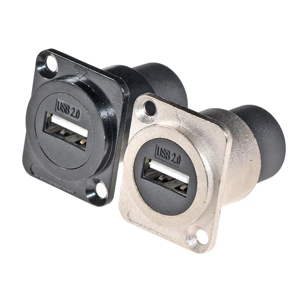 

1 шт., 5 В, 0,5 А/1 А, USB2.0, USB3.0, круглая/D-тип, металлическая USB-розетка, двойной разъем, удлинитель, передача через головку