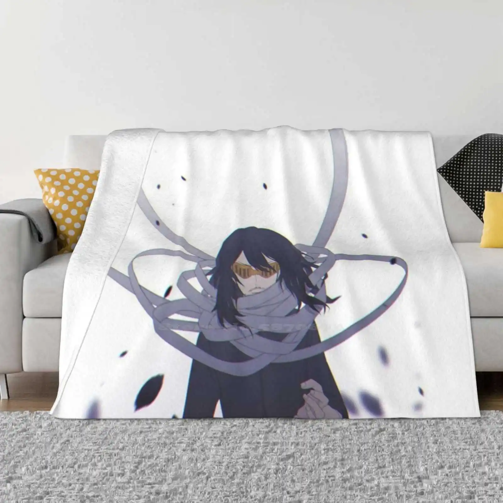 Shota Aizawa | Hot Sale Printing High Qiality Warm Flannel Blanket Shotaaizawa Japan Japon Anime Manga Fight Bokunoheroacademia