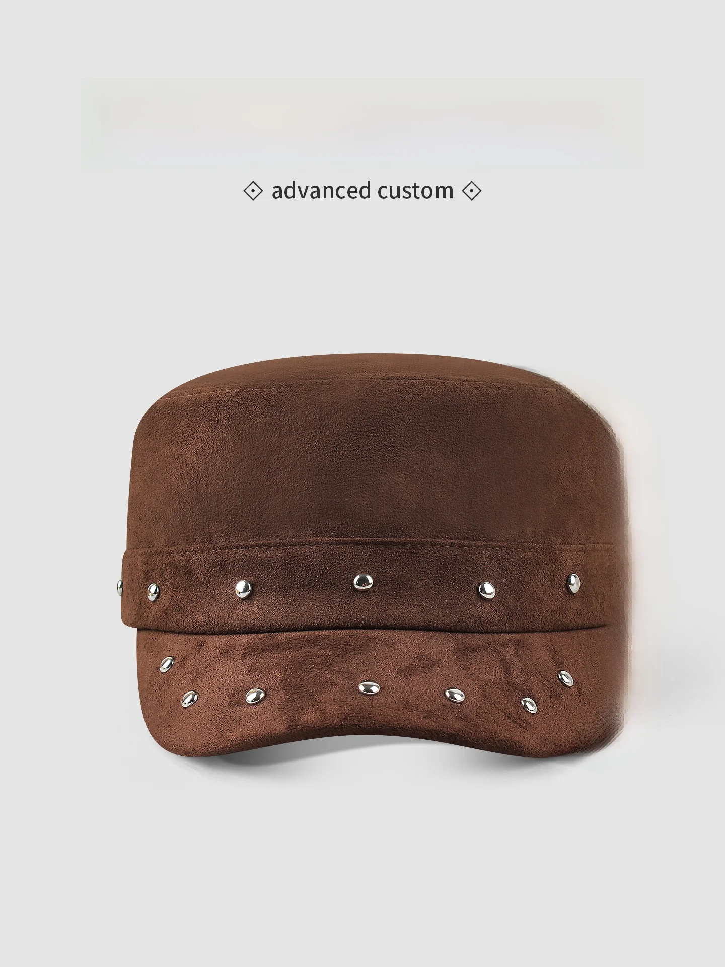 cappello-retro-americano-in-camoscio-con-rivetti-cappello-a-tesa-piatta-da-donna-per-autunno-inverno-versatile-effetto-snellente-per-il-viso-cappello-da-equitazione-cappello-a-becco-d'anatra-cappello-da-boy-scout-t