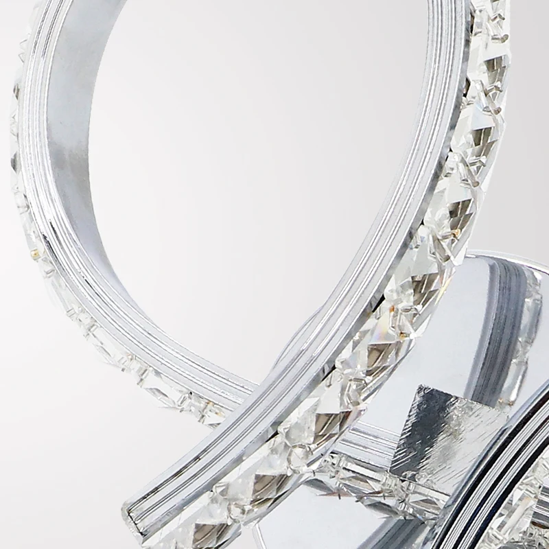 مصباح حائط بإضاءة داخلية LED وإضاءة حائط كريستالية منزلية 18 وات مع AC110V AC220V #5