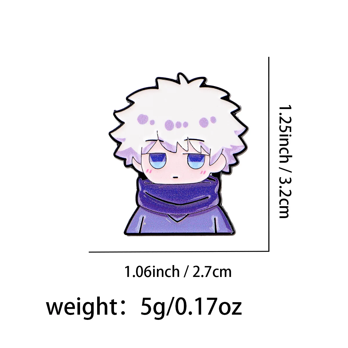 Hunter X Hunter Brooch Enamel Pin Badge for Clothing Backpack Bag Accessories Cosplay Alloy Metal Brooch Latest Hot Sale - view 5