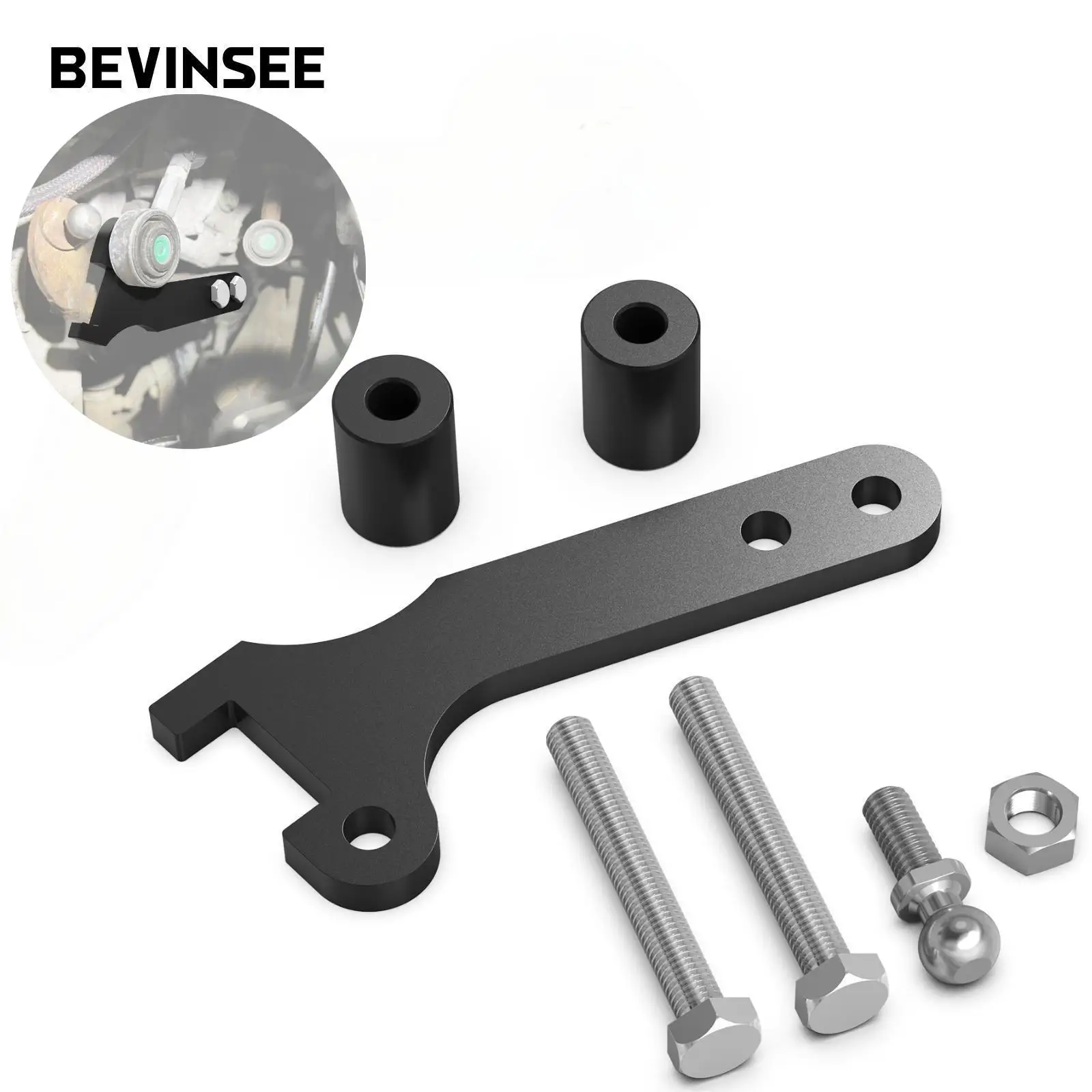 

BEVINSEE Quick Short Shifter Kit for Fiat 500 1.4T Punto Panda 1.3 DIESEL for Abarth 595 500 695 w/C510 Gearbox for Alfa Romeo