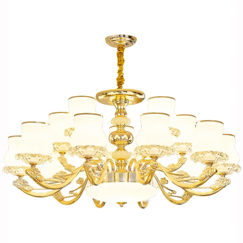 

Living room chandelier, simple European, suction hanging, dual-purpose, living room light