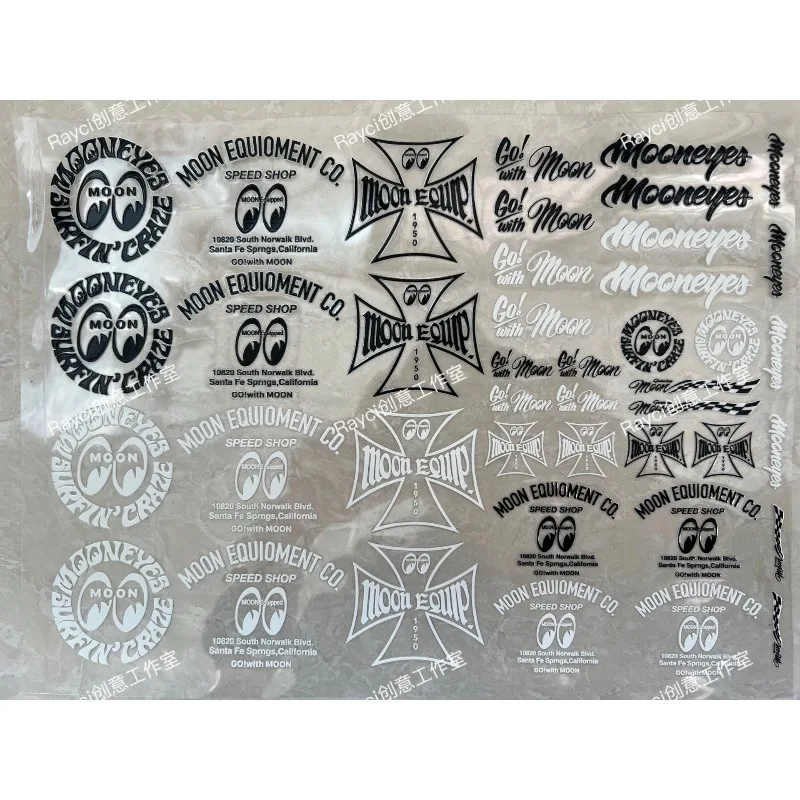 

Simulated Retro Car Shell Sticker Decoration for 1/10 RC Crawler Car TRX4 Defender Bronco AXIAL SCX10 RC4WD D90 Wraith CC01 Jeep