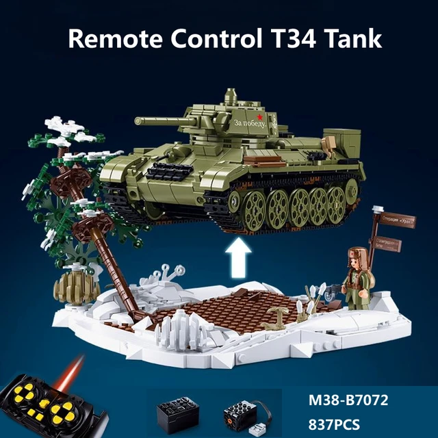 T 34 tank lego fashion