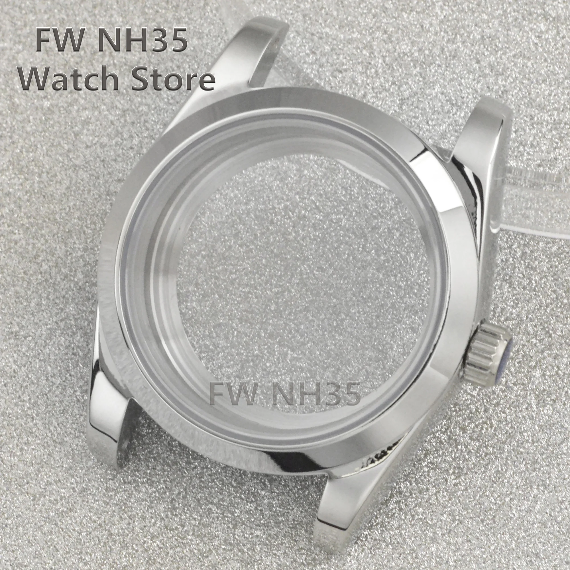 NH35 Case for Datejust Sapphire Crystal 10ATM Waterproof 36/39/41mm Men Watch Case Fit NH35/36 Movement Watch Parts Repair Tools