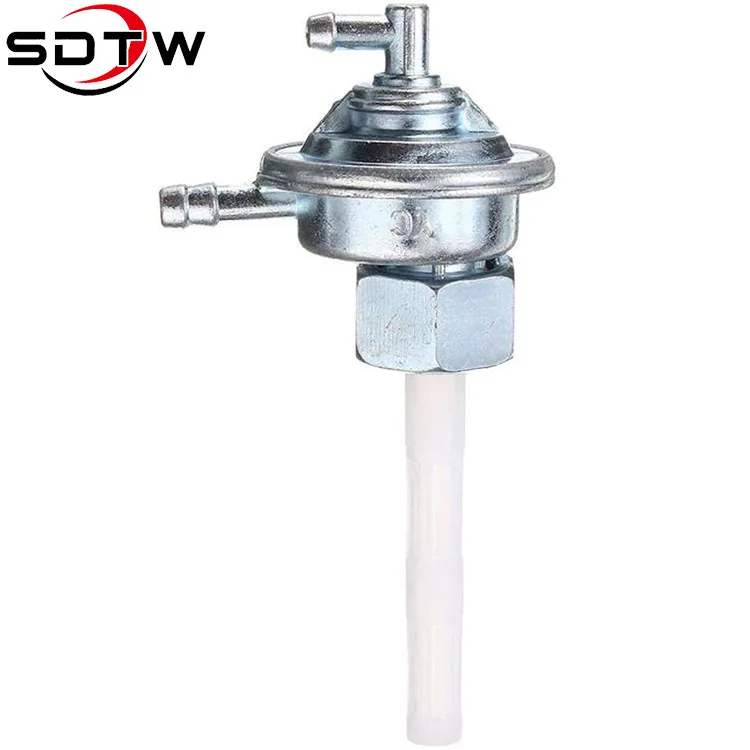 Interruptor de tanque de cierre de llave de purga de válvula de combustible M14 * 1mm apto para motocicleta Scooter ATV GY6 60cc 50cc