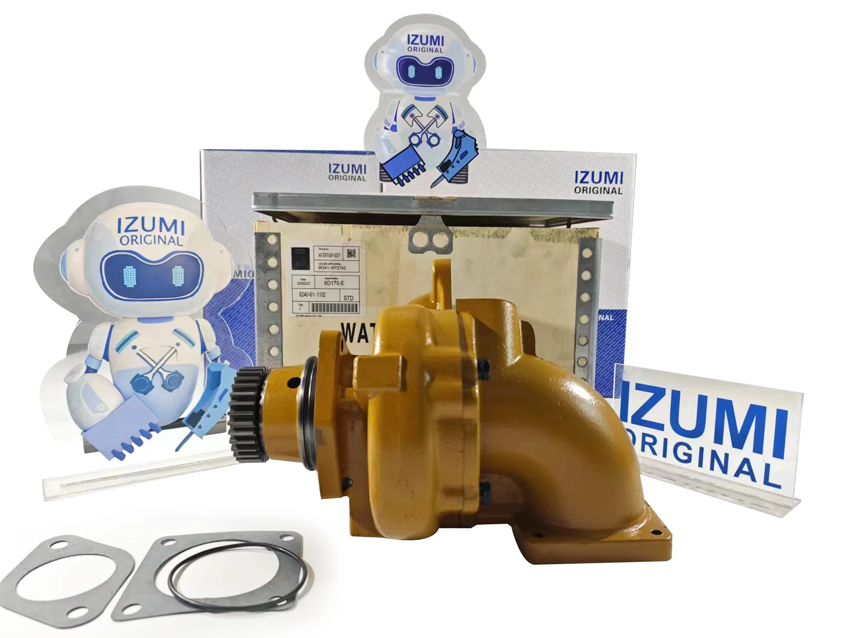 IZUMI cummins Pump 6d170 6d140 6d155 QSK23 QSV91 6BT K38 Oil Pump  Engine Repair Kit For CUMMINS