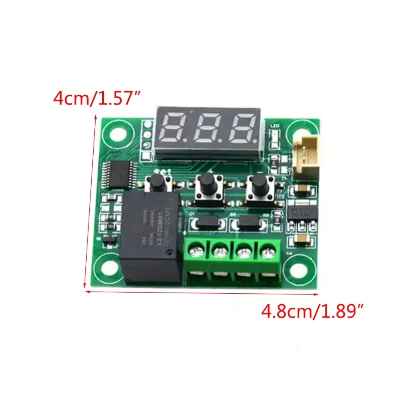 Controlador temperatura atualizado do termostato digital do controlador temperatura 12V