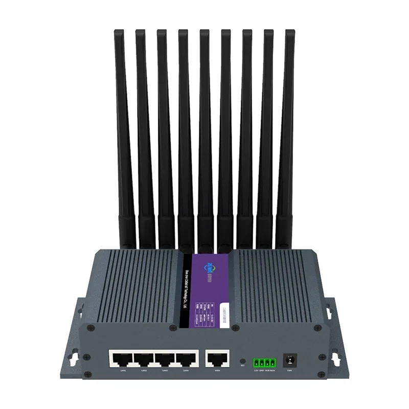 Low-power smart router High-performance dual-core processor industrial router