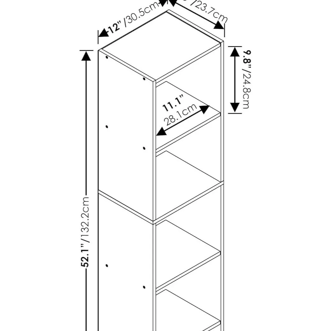 Simple lattice crevice storage cabinet simple bedside living room study multi-layer locker